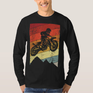 Motocross Bike Vintage Dirtbike Gift Racing T-shirt