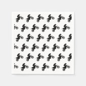 Motocross Birthday Party Servet (Voorkant)