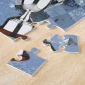 Motocross Blue Dreams Legpuzzel (Zijkant)