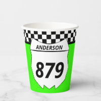 Motocross Bord Aangepast vuilnummer bijsnijden op