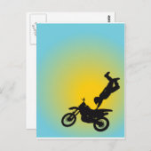 Motocross Briefkaart (Voorkant / Achterkant)