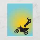 Motocross Briefkaart (Voorkant)