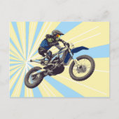 Motocross Briefkaart (Voorkant)