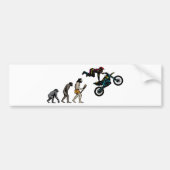Motocross Bumpersticker (Voorkant)