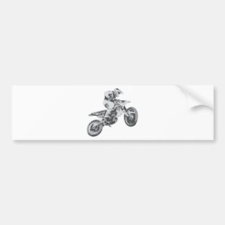 Motocross Bumpersticker