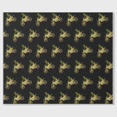 Motocross Cadeaupapier (Vlak)