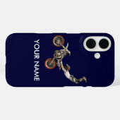 motocross Case-Mate iPhone case (Achterkant (horizontaal))