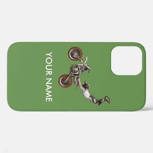 motocross Case-Mate iPhone case (Achterkant (horizontaal))