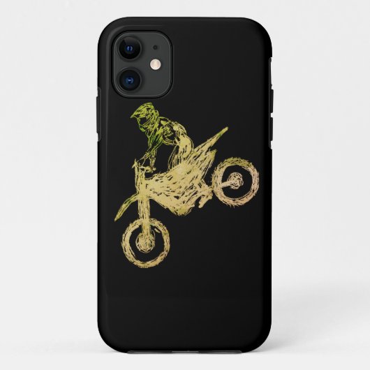 Motocross Case-Mate iPhone Case (Achterkant)
