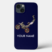 motocross Case-Mate iPhone case (Achterkant)