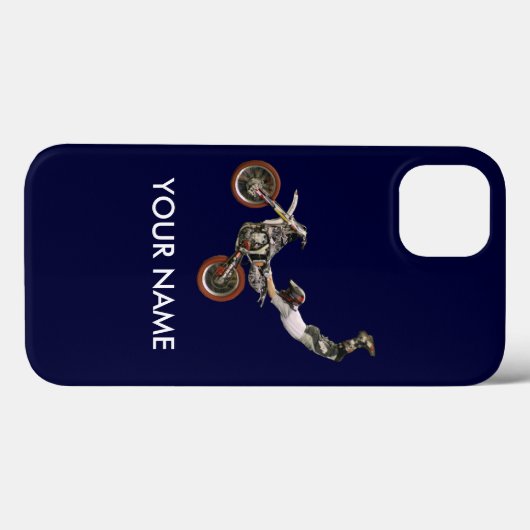motocross Case-Mate iPhone case (Achterkant (horizontaal))