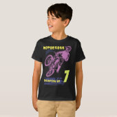 Motocross Champion in zeven "Edit Age" T-Shirt (Voorkant volledig)