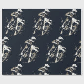 Motocross-competitieve sportmotorcycle Racing Cadeaupapier (Vlak)