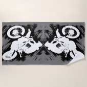 Motocross-competitieve sportmotorcycle Racing Strandlaken (Voorkant)