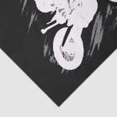 Motocross-competitieve sportmotorcycle Racing Tissuepapier (Detail)