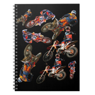Motocross Cooper Webb Supercross print Notitieboek