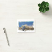 Motocross-coureur Kunstwerk Cadeaus Post-it® Notes (Kantoor)