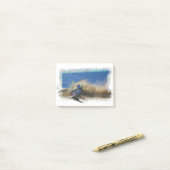 Motocross-coureur Kunstwerk Cadeaus Post-it® Notes (Op bureau)