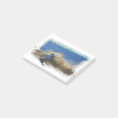 Motocross-coureur Kunstwerk Cadeaus Post-it® Notes (Schuin)