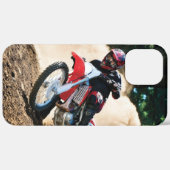 Motocross-coureur werkkussen Case-Mate iPhone case (Achterkant (horizontaal))