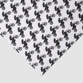 Motocross Decoupage Tissuepapier (Detail)