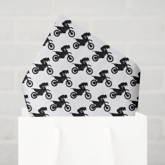 Motocross Decoupage Tissuepapier (Cadeauzakje)