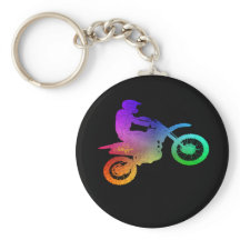 Motocross Dirt Bike Adventure Sleutelhanger