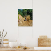 Motocross Dirt-Bike Champion Race Poster (Keuken)
