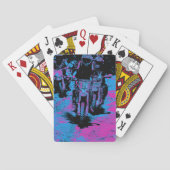 Motocross Dirt-Bike Champion Racer Speelkaarten (Achterkant)