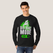 Motocross Dirt Bike Mode op Jeugd Racing T-shirt (Voorkant volledig)