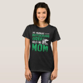Motocross Dirt Bike Mom T-shirt (Voorkant volledig)