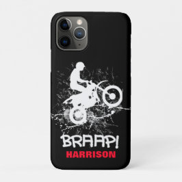 Motocross Dirt Bikers Mud Splatter Braap Case-Mate iPhone Case