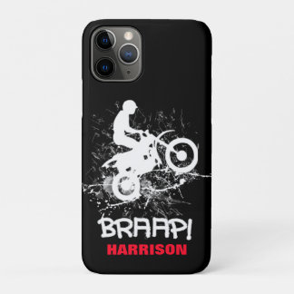 Motocross Dirt Bikers Mud Splatter Braap Case-Mate iPhone Case