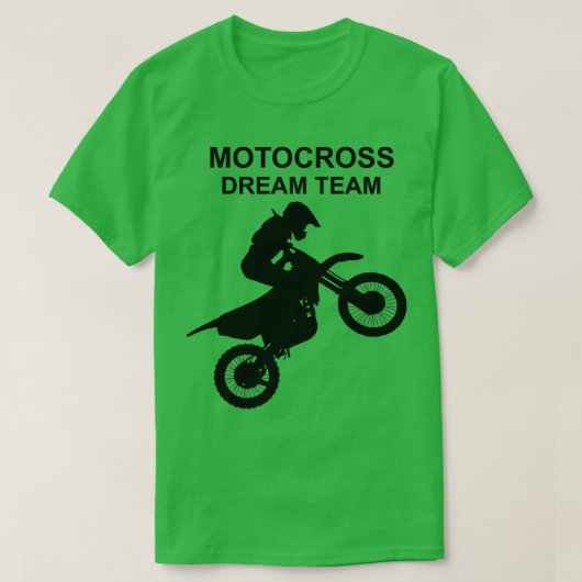 MOTOCROSS DREAM TEAM  T-SHIRT (Design voorkant)