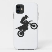 Motocross driver - Kies achtergrondkleur Case-Mate iPhone Case (Achterkant)