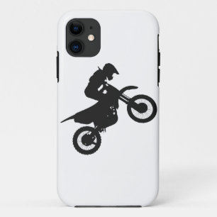 Motocross driver - Kies achtergrondkleur Case-Mate iPhone Case