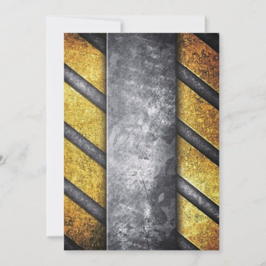 Motocross driver - Kies achtergrondkleur Kaart (Achterkant)