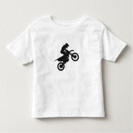 Motocross driver - Kies achtergrondkleur Kinder Shirts