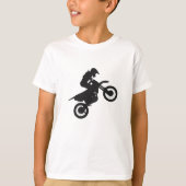 Motocross driver - Kies achtergrondkleur T-shirt (Voorkant)
