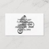 Motocross driver - Kies achtergrondkleur Visitekaartje (Voorkant)