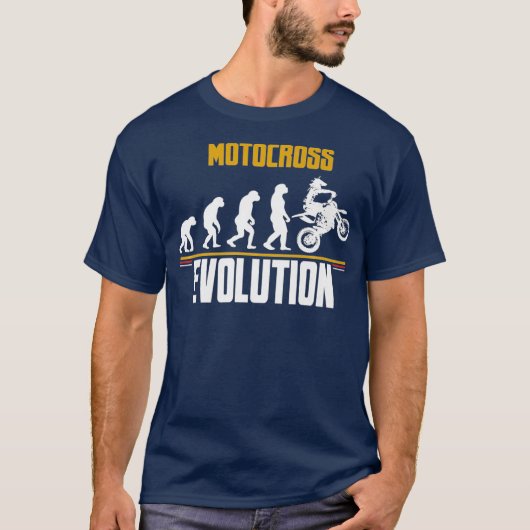 Motocross-evolutiepremie T-shirt (Voorkant)