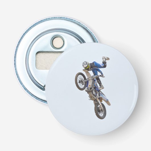 Motocross Extreme Tricks Button Flesopener (Voorkant)