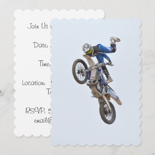 Motocross Extreme Tricks Kaart (Voorkant / Achterkant)