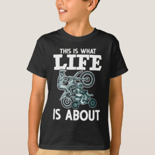 Motocross familie vader Son Dirt Bike T-shirt