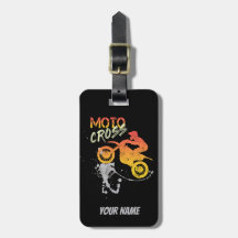 Motocross-fiets en motorfietsen als vinta