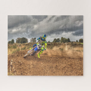 Motocross-fiets Legpuzzel