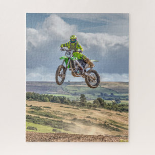Motocross-fiets Legpuzzel