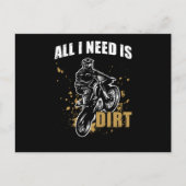 Motocross Gift Briefkaart (Voorkant)
