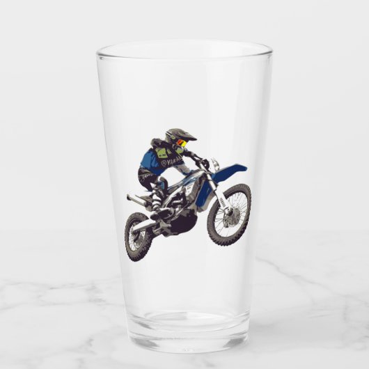 Motocross Glas (Voorkant)