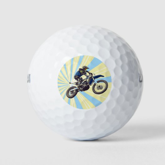 Motocross Golfballen (Voorkant)